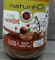 Mängden socker i Purée de noisette