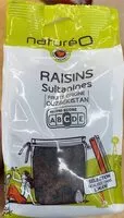 Mängden socker i Raisins sultanines
