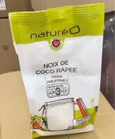 Mängden socker i Noix de coco râpée