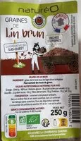 Mängden socker i Graines de lin brun