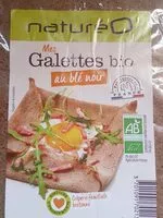 Mängden socker i Galettes bio au blé noir