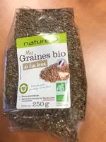 Mängden socker i Graines de lin brun