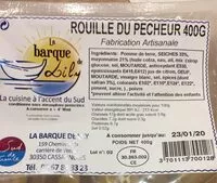 Mängden socker i Rouille du pecheur
