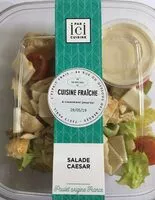 Mängden socker i Salade Caesar