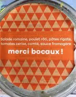 Mängden socker i Salade, poulet, pâte, comté