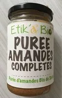 Mängden socker i Purée d'amandes complètes