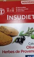 Mängden socker i Cakes Olives - Herbes de provence