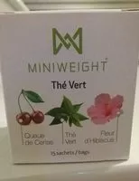 Mängden socker i Thé vert