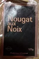 Mängden socker i Nougat aux noix