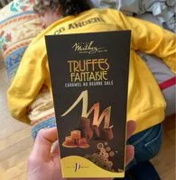 Mängden socker i Truffes fantaisie caramel au beurre salé