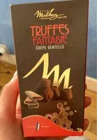 Mängden socker i Truffes Fantaisie crêpe dentelle