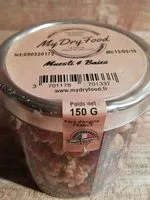 Mängden socker i Muesli 4 baies