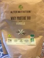 Mängden socker i Whey protéine bio vanille