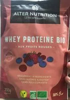 Mängden socker i Whey Proteines Fruits Rouges