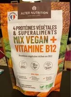 Mängden socker i Mix vegan + vitamine B12
