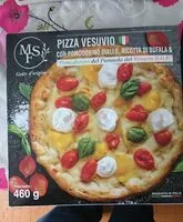Mängden socker i Pizza Vesuvio