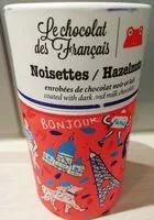 Mängden socker i Noisettes enrobées chocolat