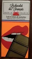 Mängden socker i Chocolat lait et eclats de noisettes