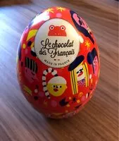 Mängden socker i Mini oeufs chocolat lait praliné noisettes