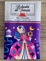 Mängden socker i Chocolat noir 71% cacao