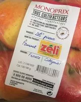 Mängden socker i Pomme ZÉLI