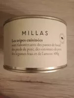 Mängden socker i les tripes cuisinées