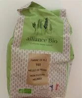 Mängden socker i Farine de blé T65 de tradition bio