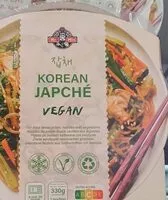Mängden socker i Korean japché vegan