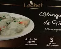 Mängden socker i Blanquette de veau