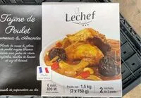 Mängden socker i Tajine de poulet