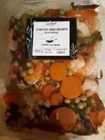 Mängden socker i Crevettes sauce piquante et riz basmati