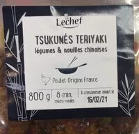 Mängden socker i Tsukunés teriyaki