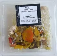 Mängden socker i Poulet Curry - Riz Basmati & légumes croquants