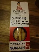 Mängden socker i Gressins artisanaux & aux graines
