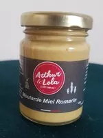 Mängden socker i Moutarde miel romarin