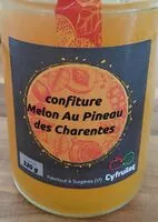 Mängden socker i Confiture melon au Pineau des Charentes