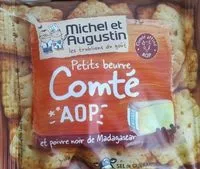 Mängden socker i Petits beurres salés Comté AOP poivre