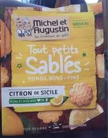 Mängden socker i Sablés au citron de Sicile