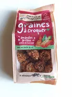 Mängden socker i Graines à croquer apéritives amandes grillées