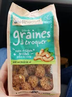 Mängden socker i Graines à croquer noix de cajou 125g