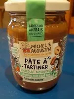 Mängden socker i Pâte à tartiner chocolat noisettes