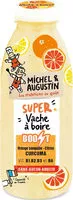 Mängden socker i Super vache à boire Boost - orange sanguine, citron, curcuma