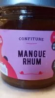 Mängden socker i Confiture Mangue Rhum