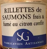 Mängden socker i Rillettes de saumon