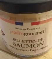 Mängden socker i Rillettes de saumon aux zestes d'agrumes
