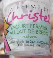 Mängden socker i Yaourt fermier au lait de brebis