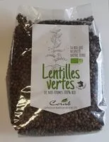 Mängden socker i Lentilles vertes bio