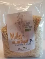 Mängden socker i Millet décortiqué bio