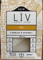 Mängden socker i RIz konjac et avoine