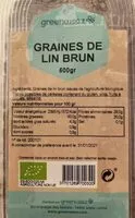 Mängden socker i Graines de lin brun